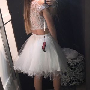 Homecoming Two Piece Short Juliet Dress
